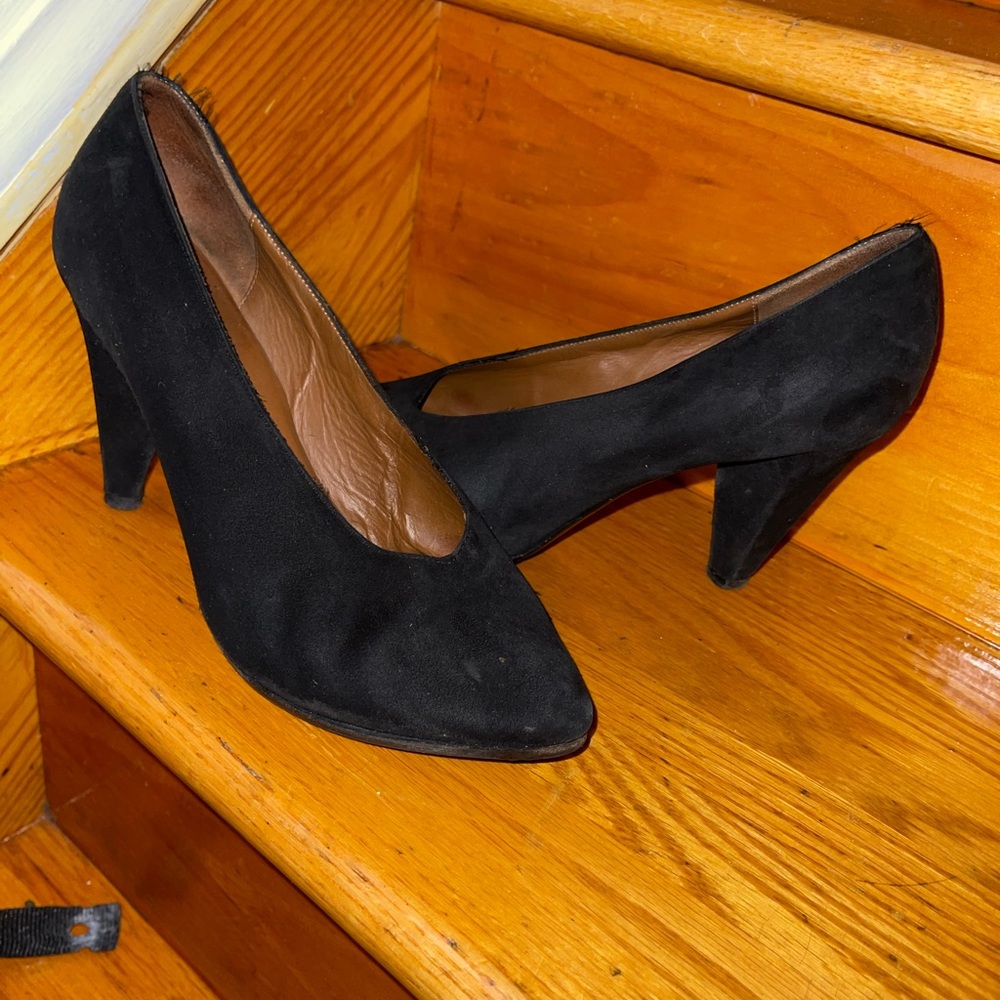 Black Suede Heels - Marc JACOBS